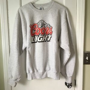 Vintage heavy-weight Coors Light Sweatshirt